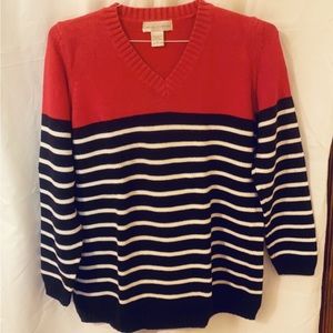 Casual Corner v-neck sweater